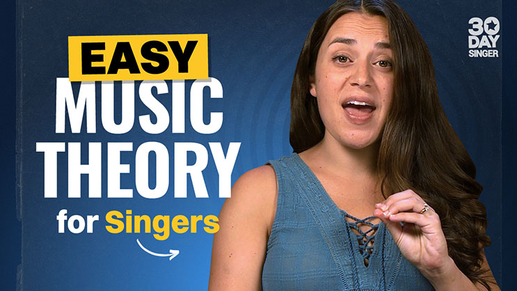 Easy Music Theory for Singers - 30 Day Singer