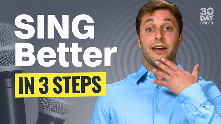 Sing Better In 3 Steps - 30 Day Singer